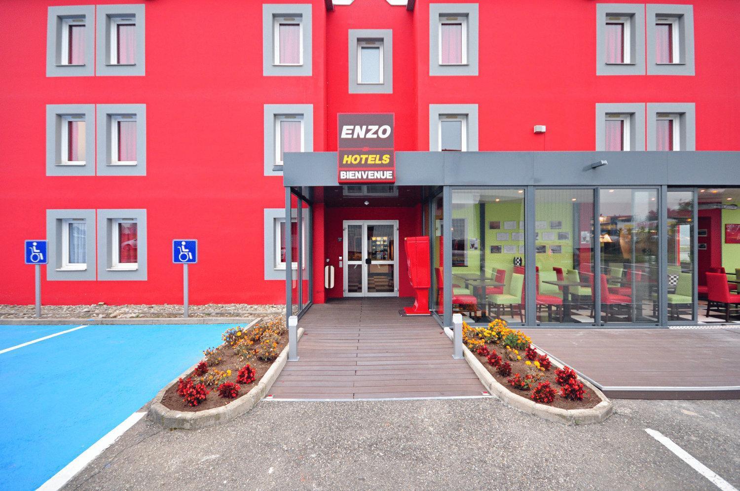 Enzo Hotel Mulhouse Sud Morschwiller Le Bas Exterior photo